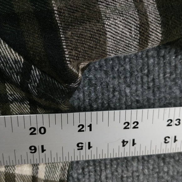 Stanley Men's Button Up Shirt Multicolor Medium Long Sleeve Plaid Flannel - Picture 11 of 11